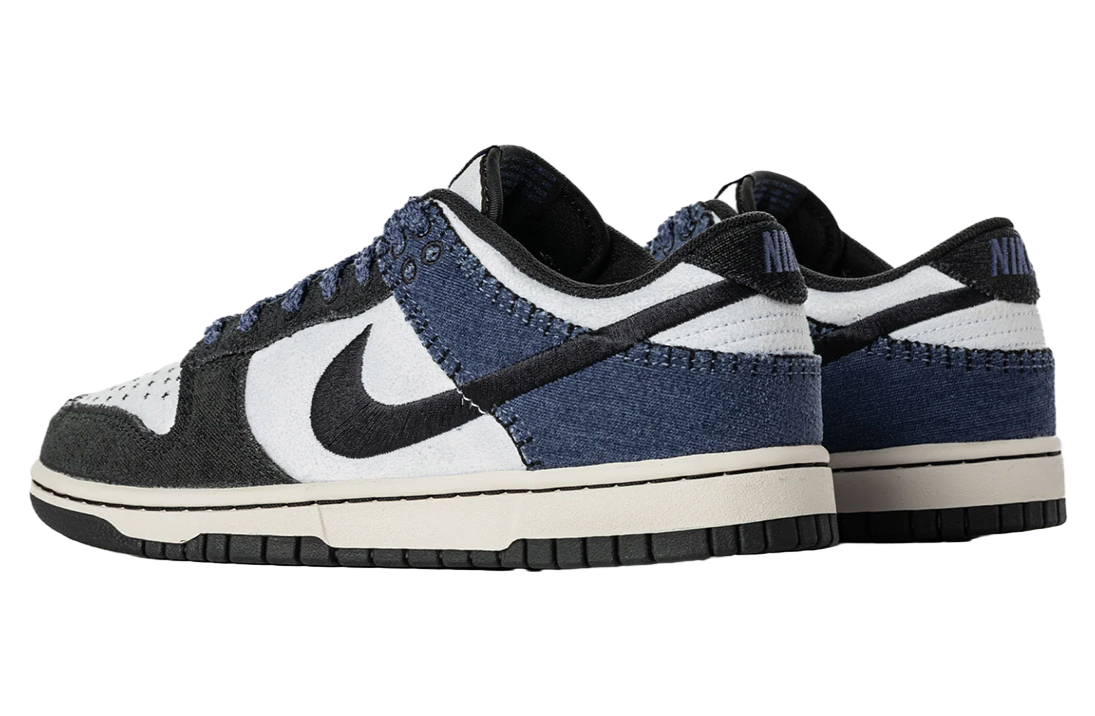 Nike Dunk Low White / Sanded Purple - Image 3