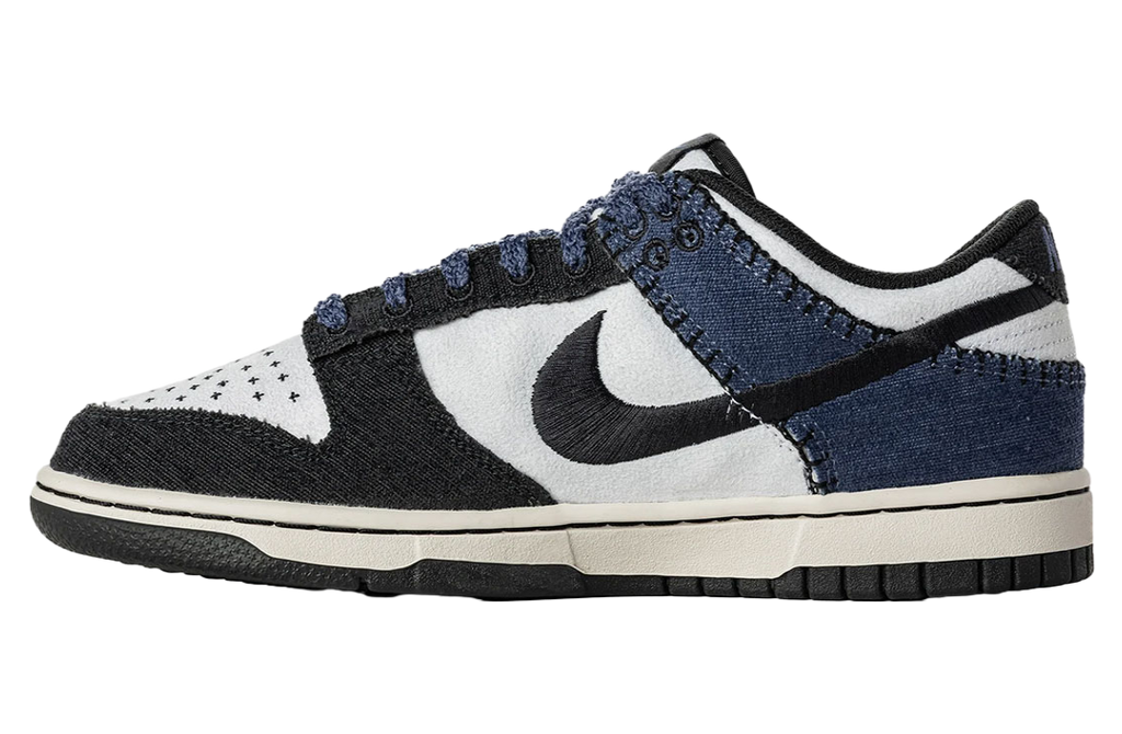 Nike Dunk Low White / Sanded Purple - Image 4