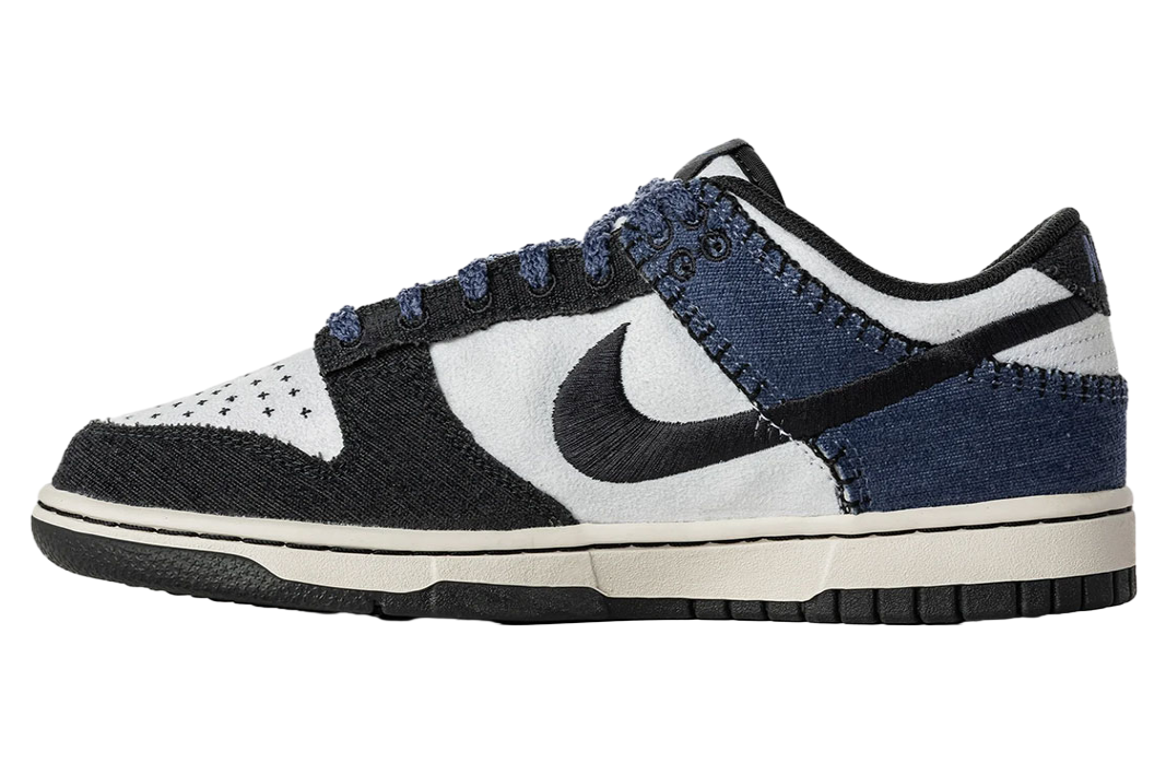 Nike Dunk Low White / Sanded Purple - Image 4