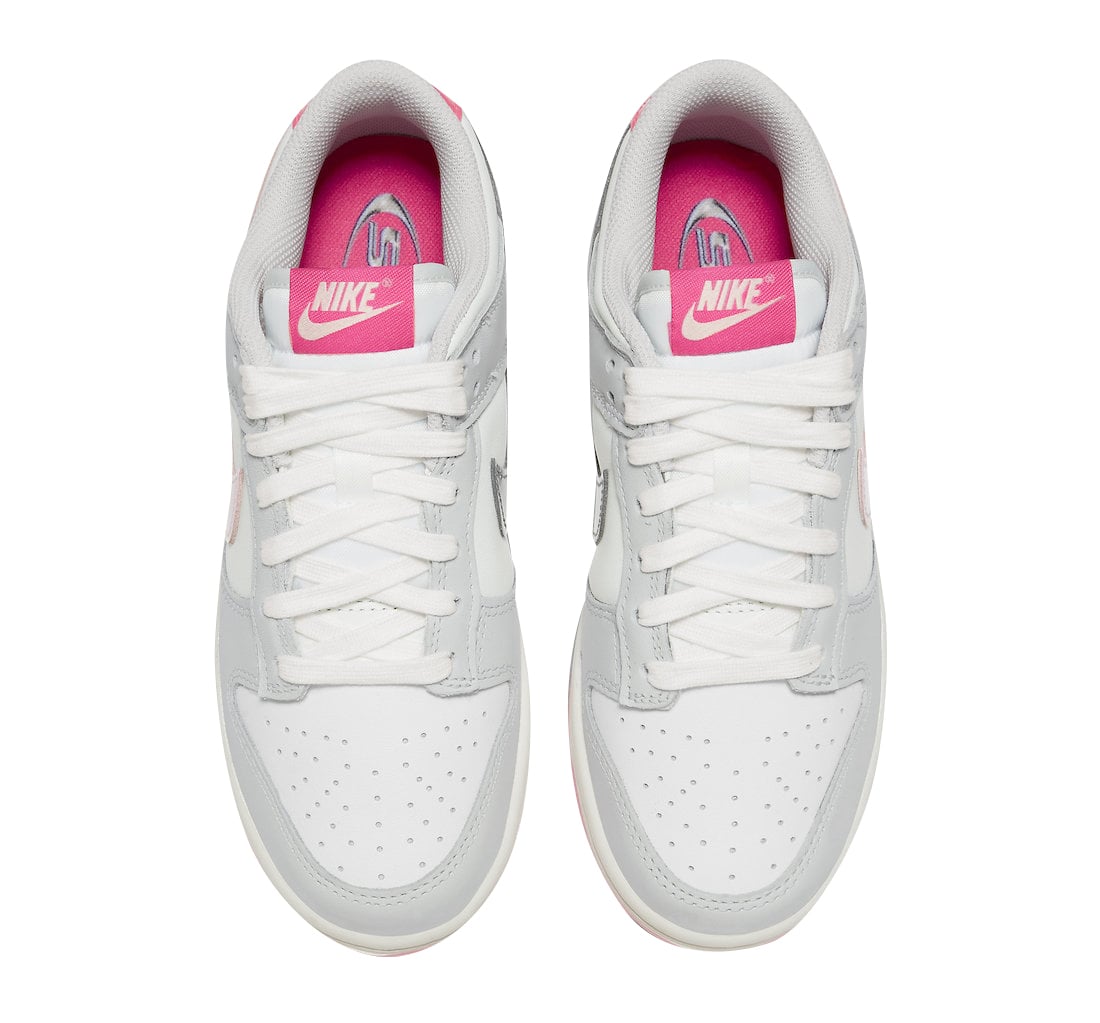 Nike Dunk Low WMNS 52 White Pink - Image 4