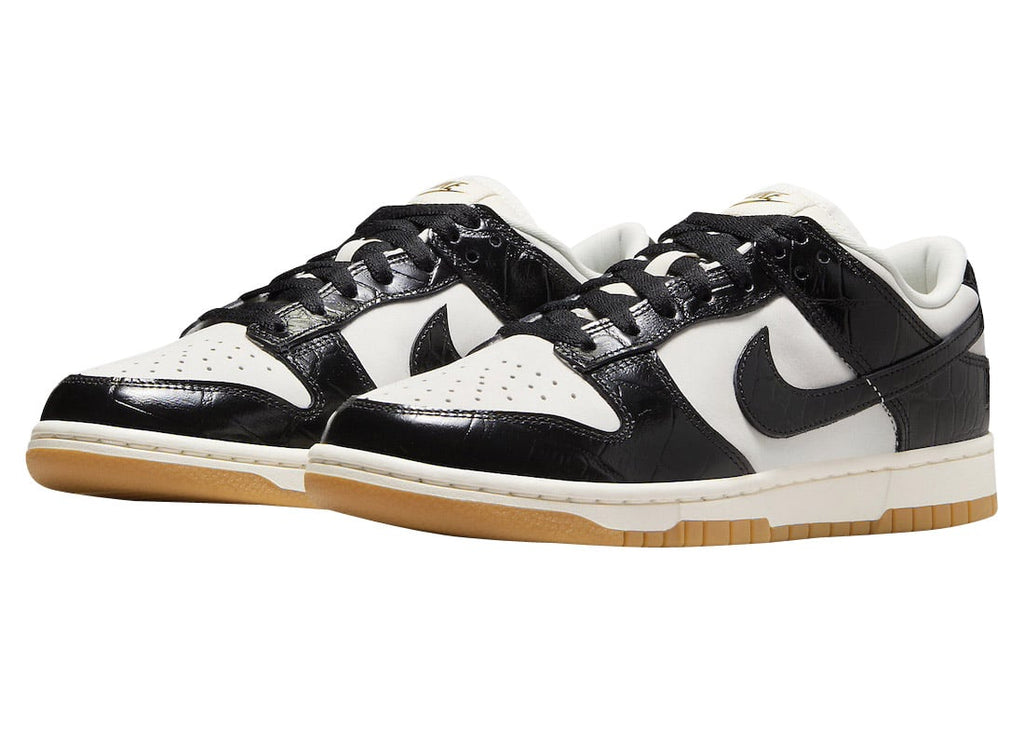 Nike Dunk Low WMNS Black Croc - Image 2