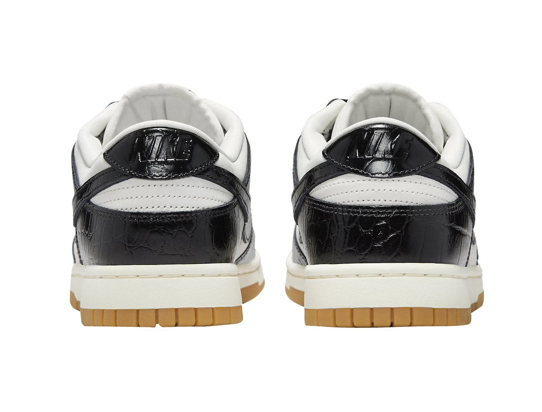Nike Dunk Low WMNS Black Croc - Image 5