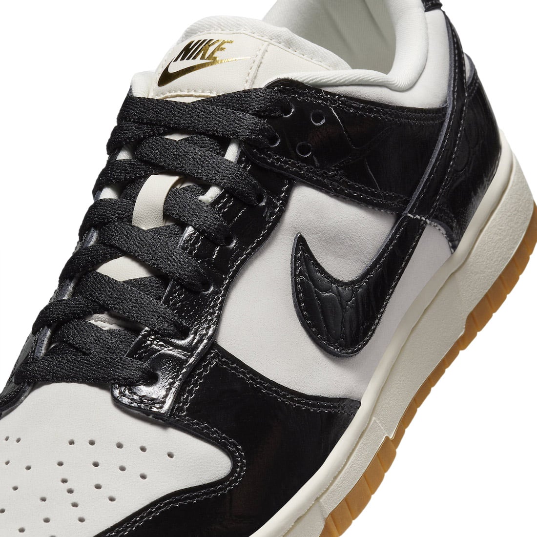 Nike Dunk Low WMNS Black Croc - Image 7