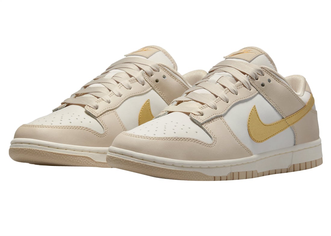 Nike Dunk Low WMNS Gold Swoosh - Image 2