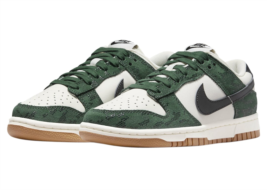 Nike Dunk Low WMNS Green Snake - Image 2