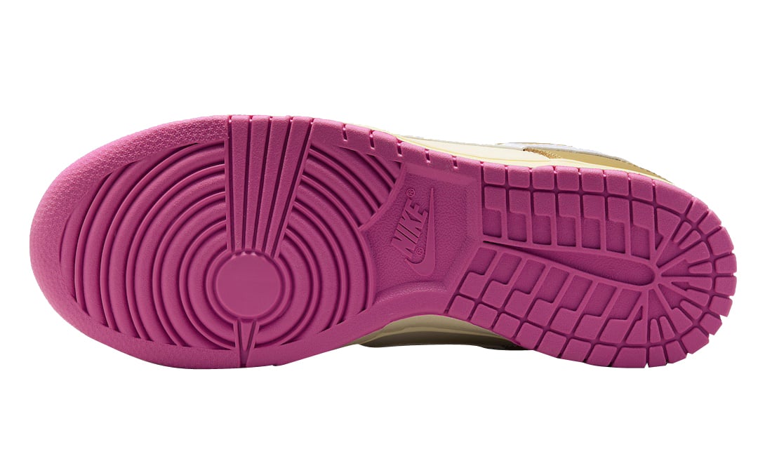 Nike Dunk Low WMNS Just Do It Bronzine Playful Pink - Image 6