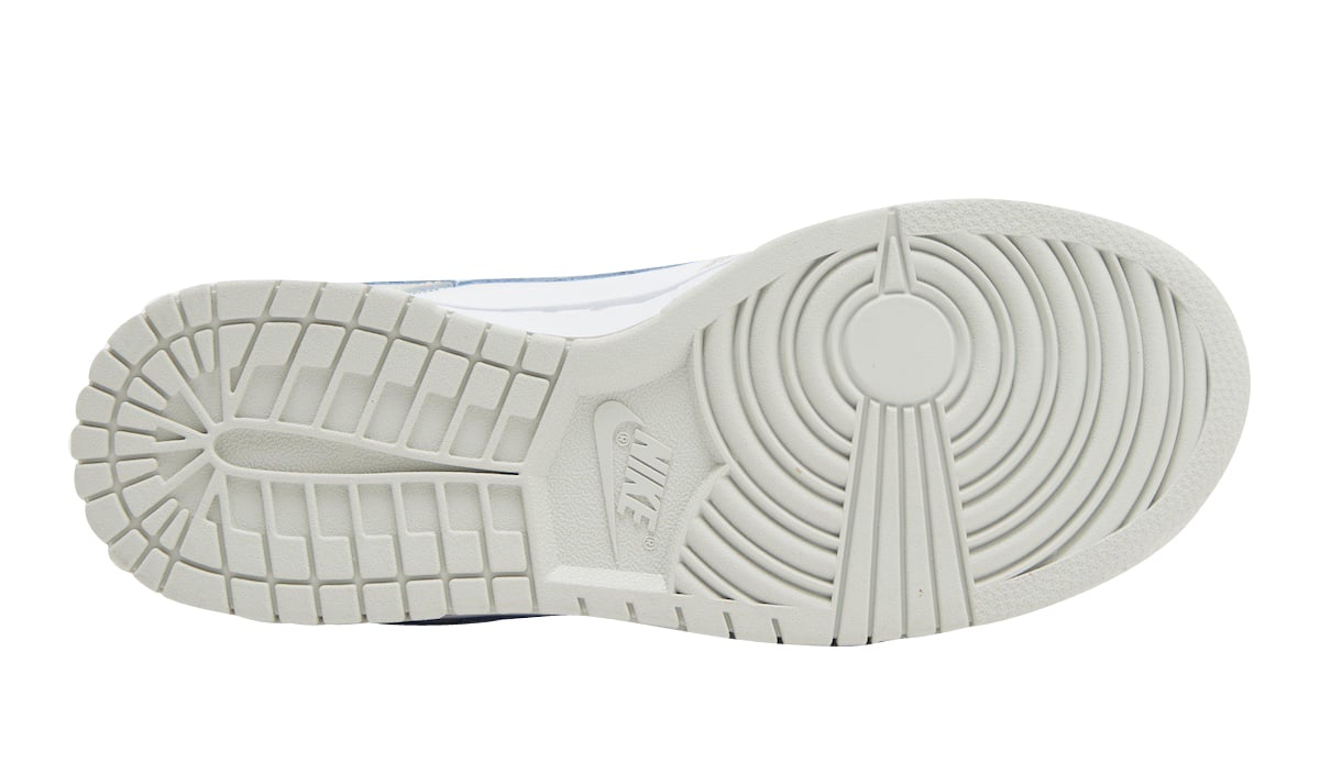 Nike Dunk Low WMNS Light Bone Light Armory Blue - Image 5