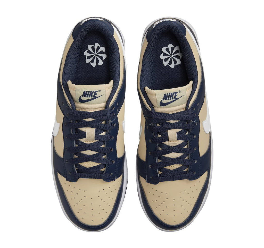 Nike Dunk Low WMNS Next Nature Midnight Navy Team Gold - Image 4