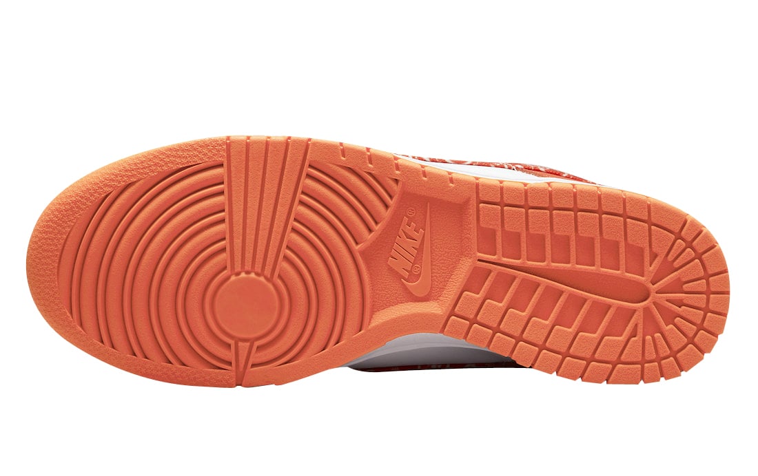 Nike Dunk Low WMNS Orange Paisley - Image 6