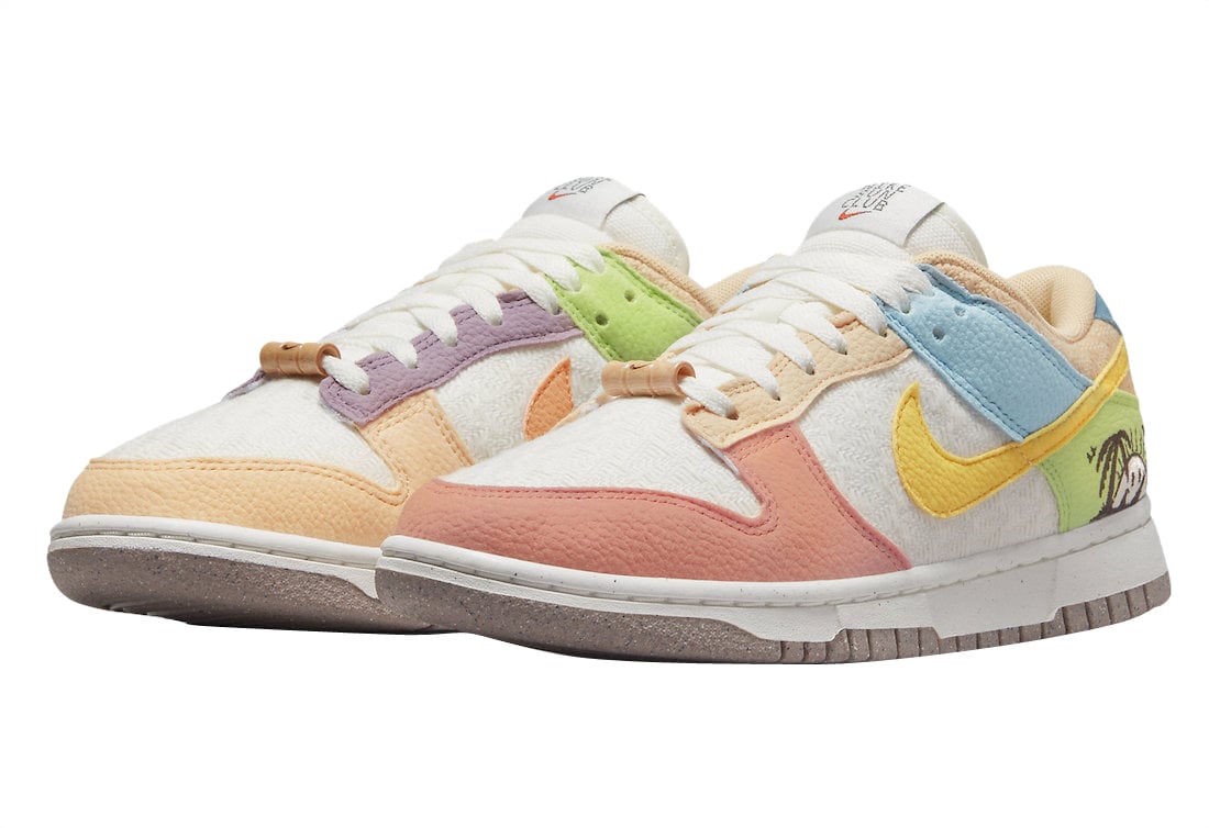 Nike Dunk Low WMNS Sun Club Sanded Gold - Image 2