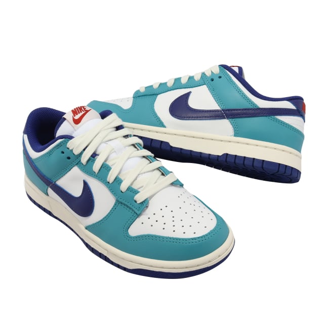 Nike Dunk Low WMNS Teal Nebula Deep Royal - Image 6