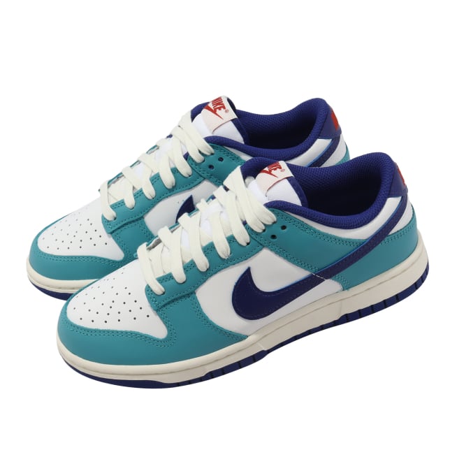 Nike Dunk Low WMNS Teal Nebula Deep Royal - Image 8