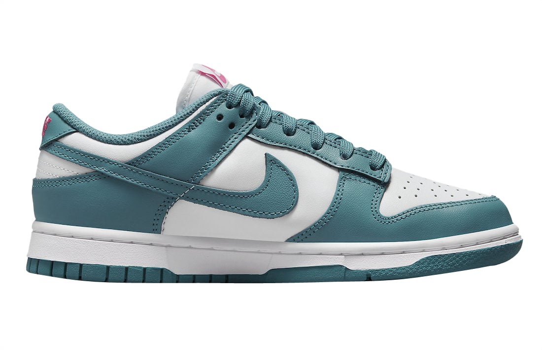 Nike Dunk Low WMNS Teal White - Image 3