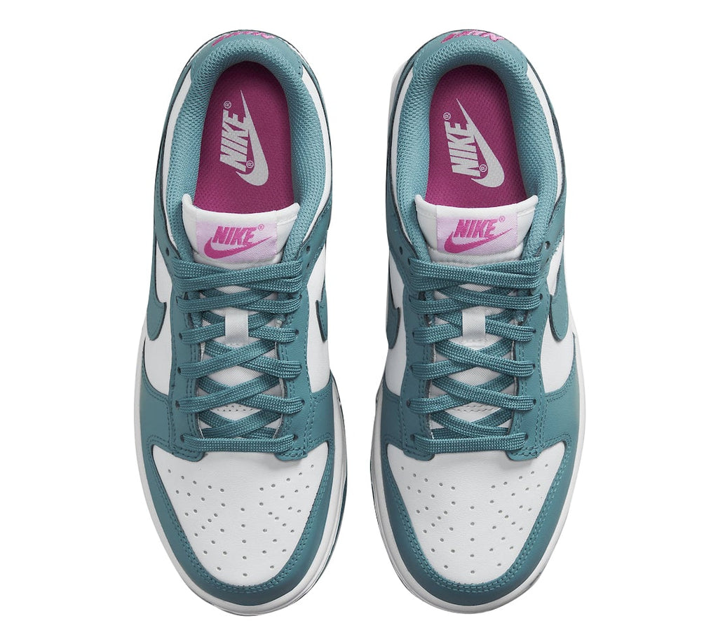Nike Dunk Low WMNS Teal White - Image 4
