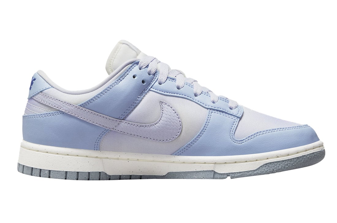 Nike Dunk Low WMNS White Blue Airbrush - Image 3