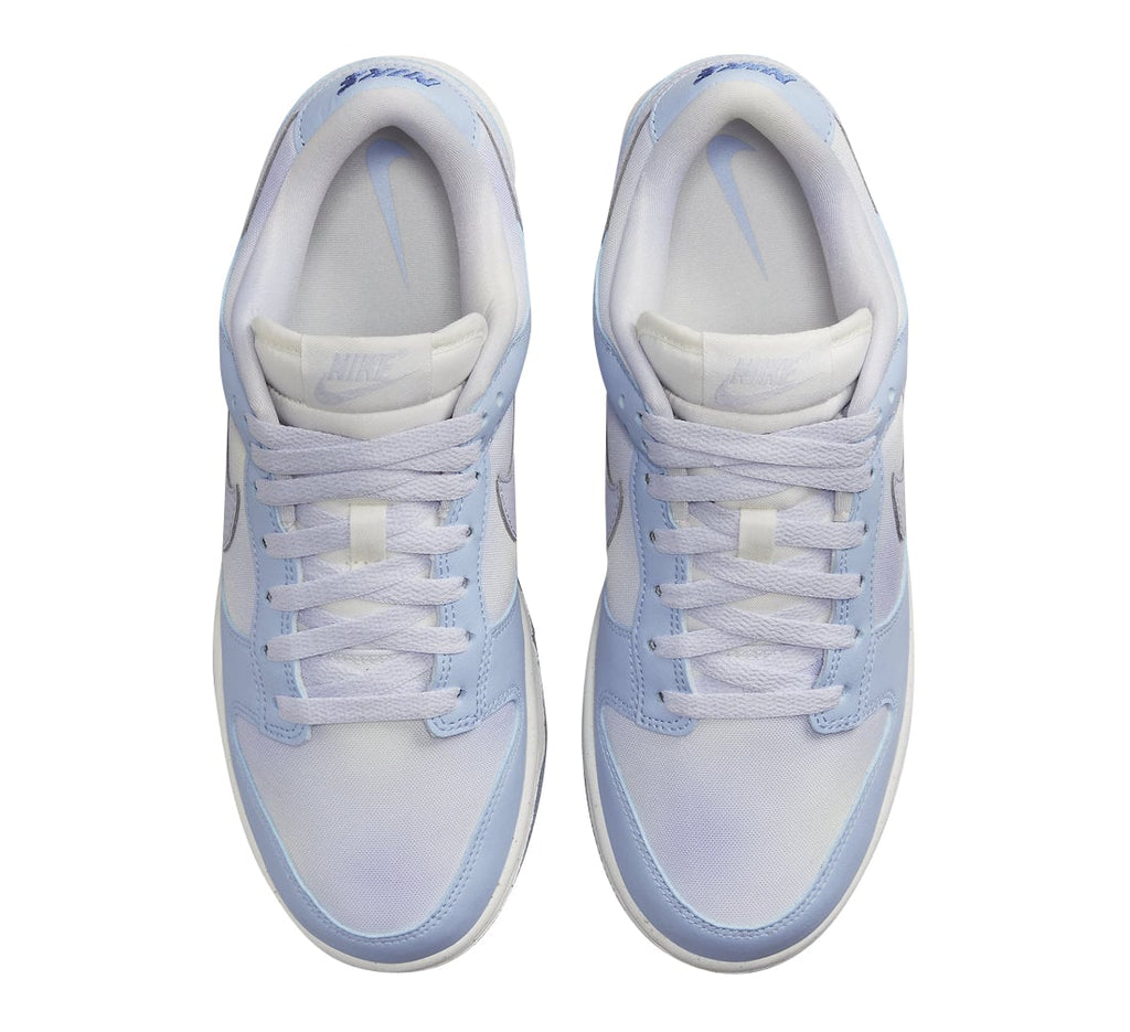 Nike Dunk Low WMNS White Blue Airbrush - Image 4