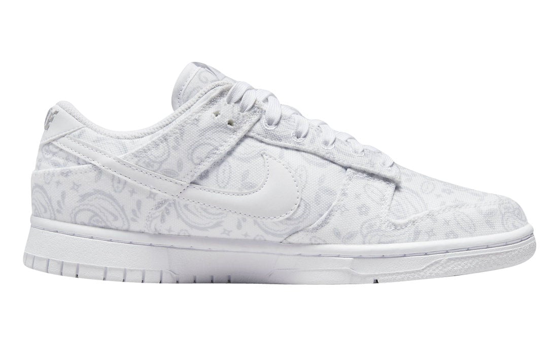 Nike Dunk Low WMNS White Paisley - Image 3