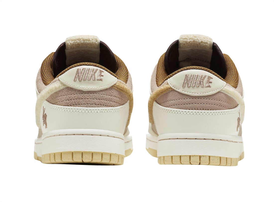 Nike Dunk Low Year of the Rabbit Brown - Image 5