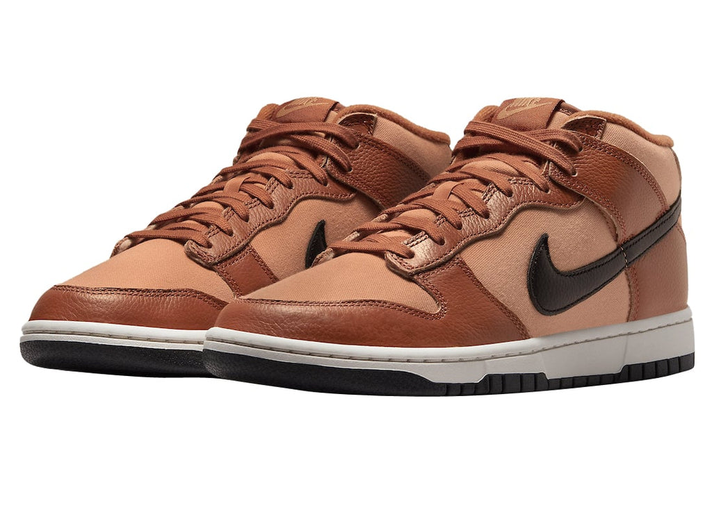 Nike Dunk Mid Amber Brown - Image 2