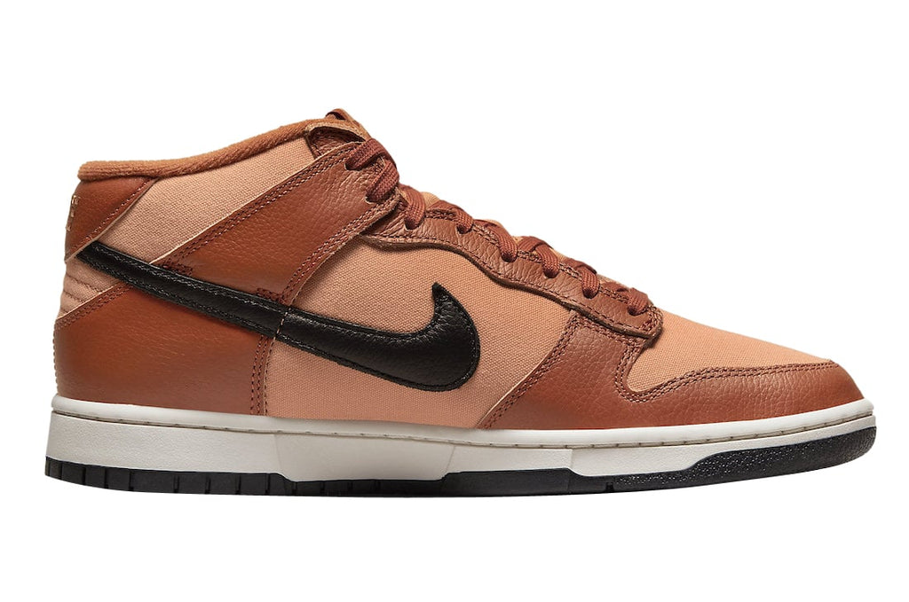 Nike Dunk Mid Amber Brown - Image 3