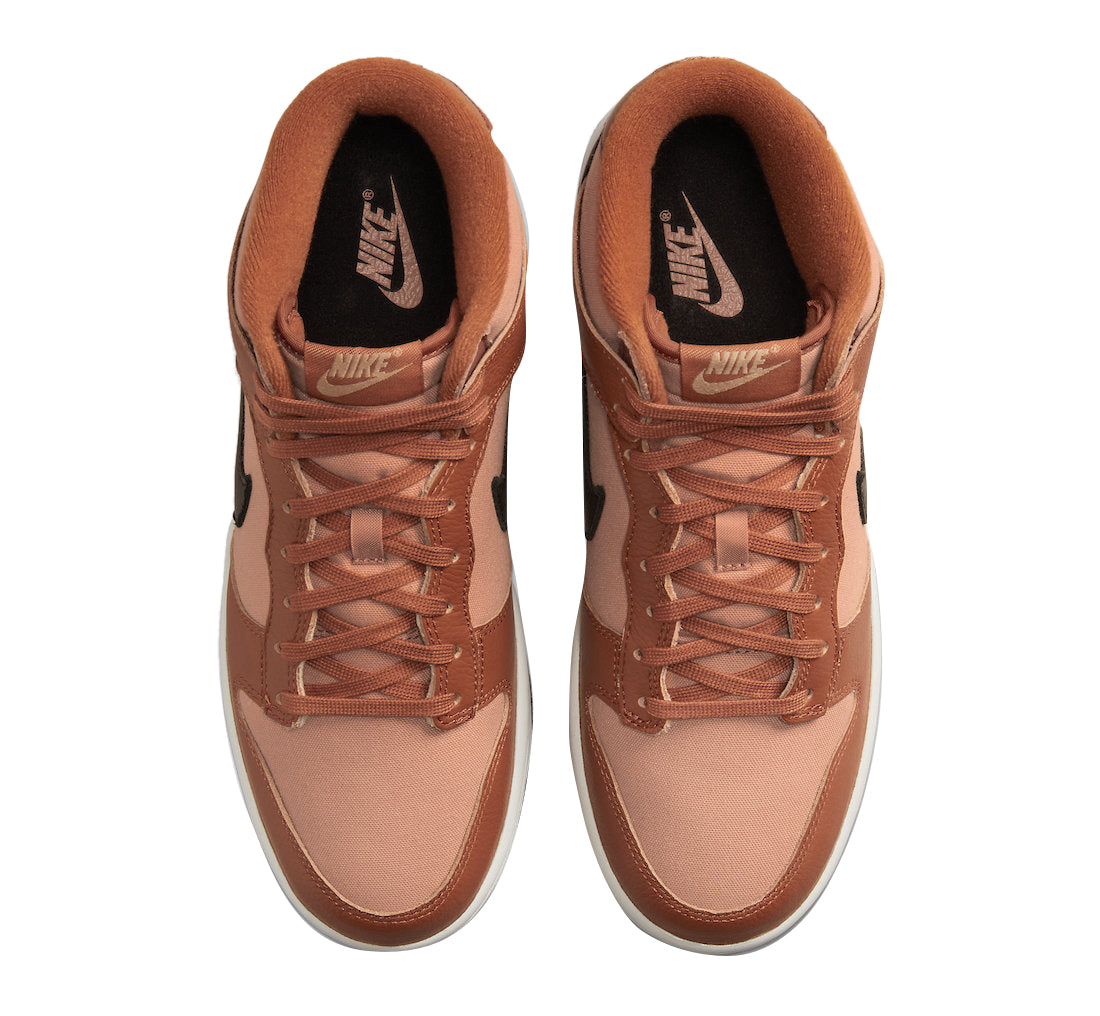 Nike Dunk Mid Amber Brown - Image 4