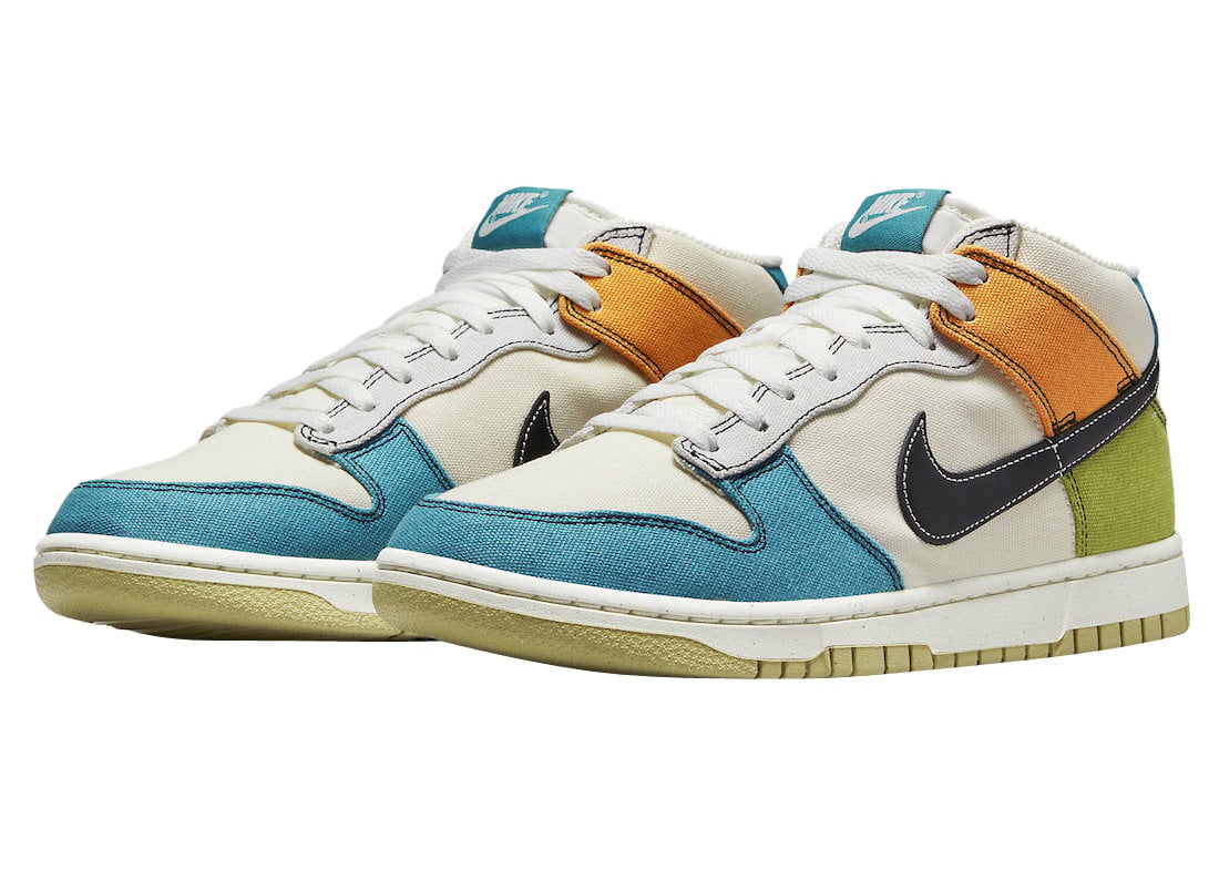 Nike Dunk Mid Pale Ivory - Image 2