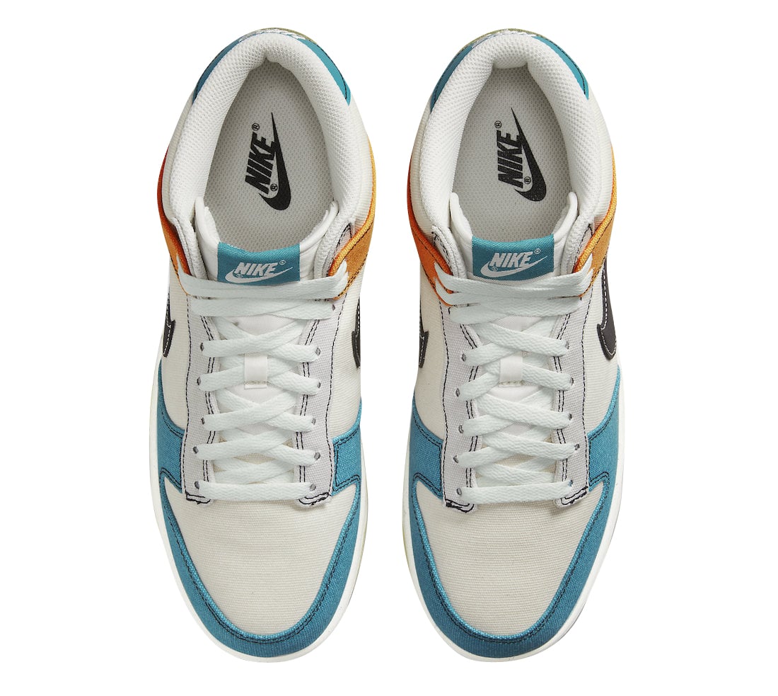 Nike Dunk Mid Pale Ivory - Image 4