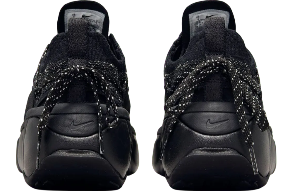 Nike Flyknit Bloom Black / Metallic Silver - Image 4