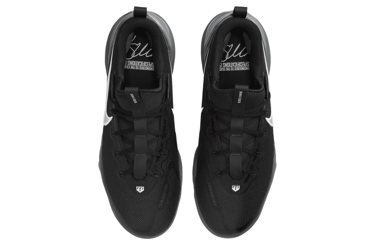 Nike Force Trout 9 Elite Mcs Black / White - Image 4
