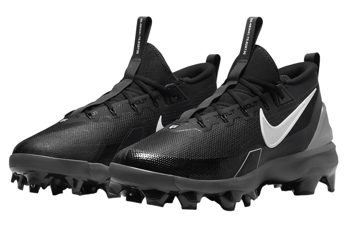 Nike Force Trout 9 Elite Mcs Black / White - Image 5