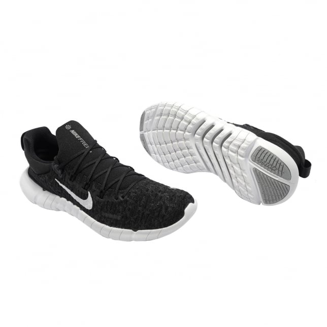 Nike Free RN 5.0 Next Nature Black Dark Smoke Grey - Image 6