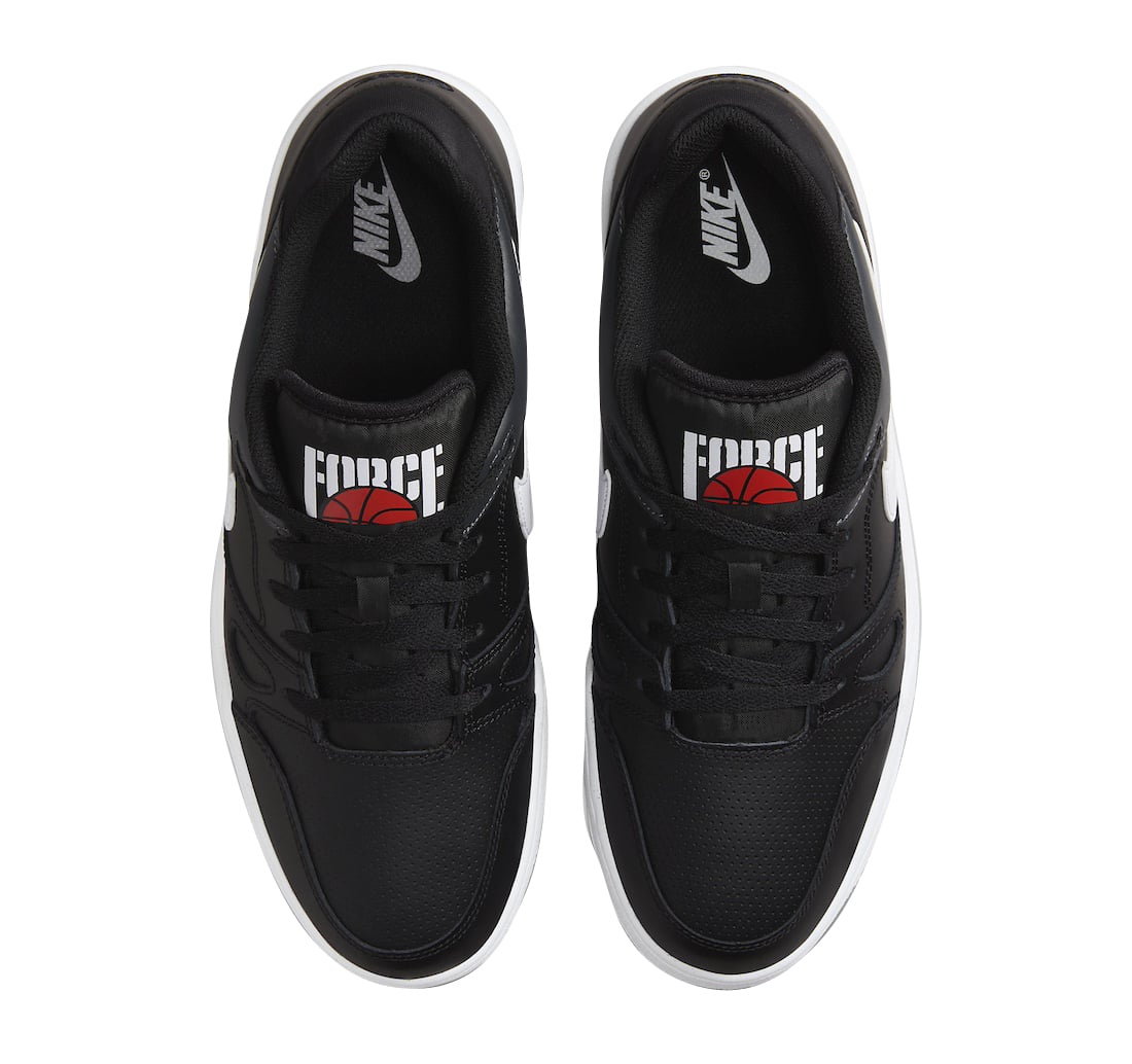 Nike Full Force Low Black White - Image 4