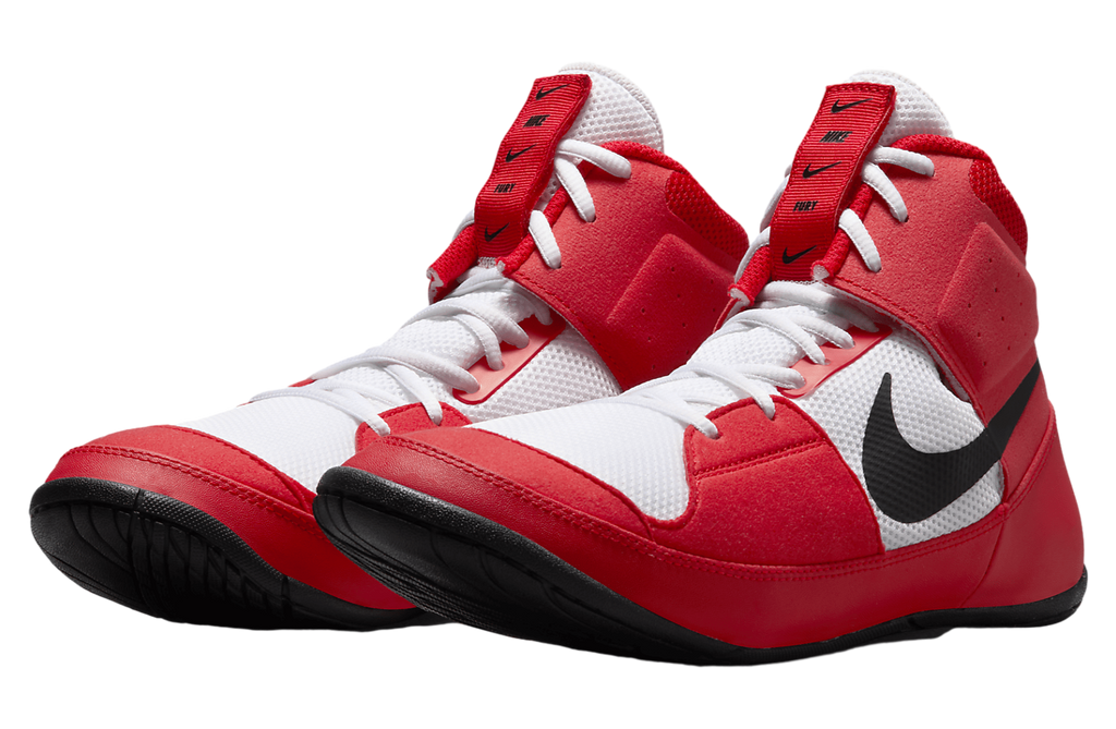Nike Fury University Red Black - Image 5