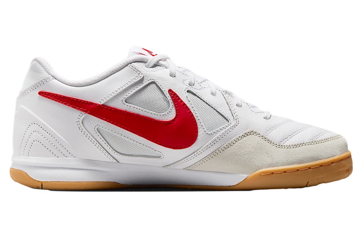 Nike Gato White / Gum Yellow / University Red - Image 3