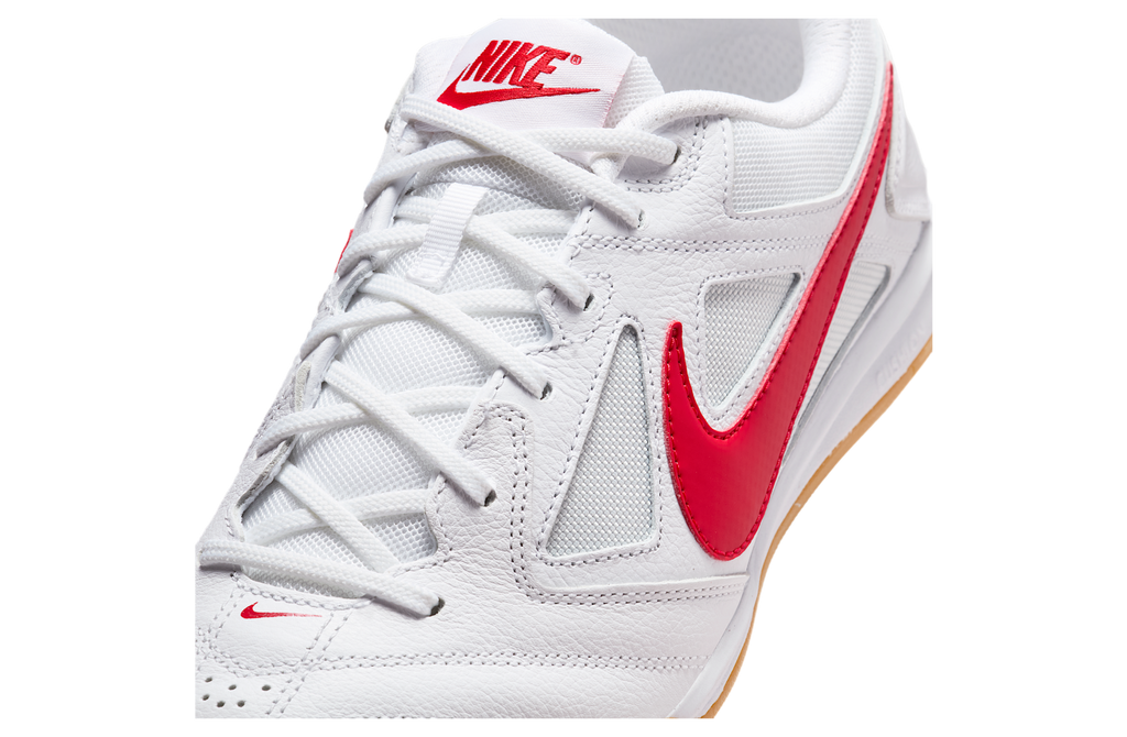 Nike Gato White / Gum Yellow / University Red - Image 7