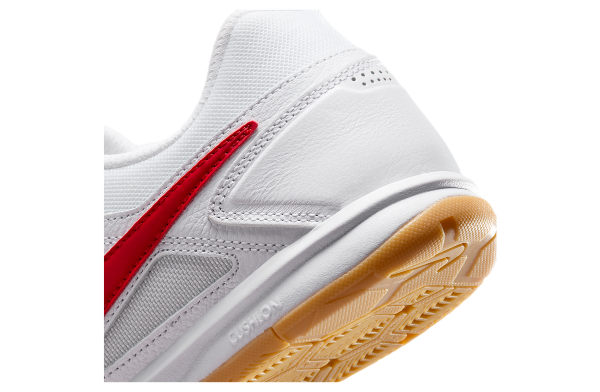 Nike Gato White / Gum Yellow / University Red - Image 8