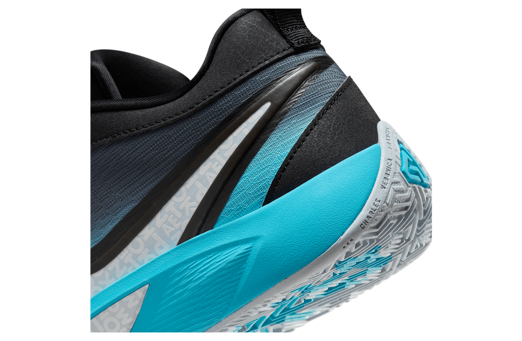Nike Giannis Freak 6 Christmas GS Black / Blue Tint - Image 8