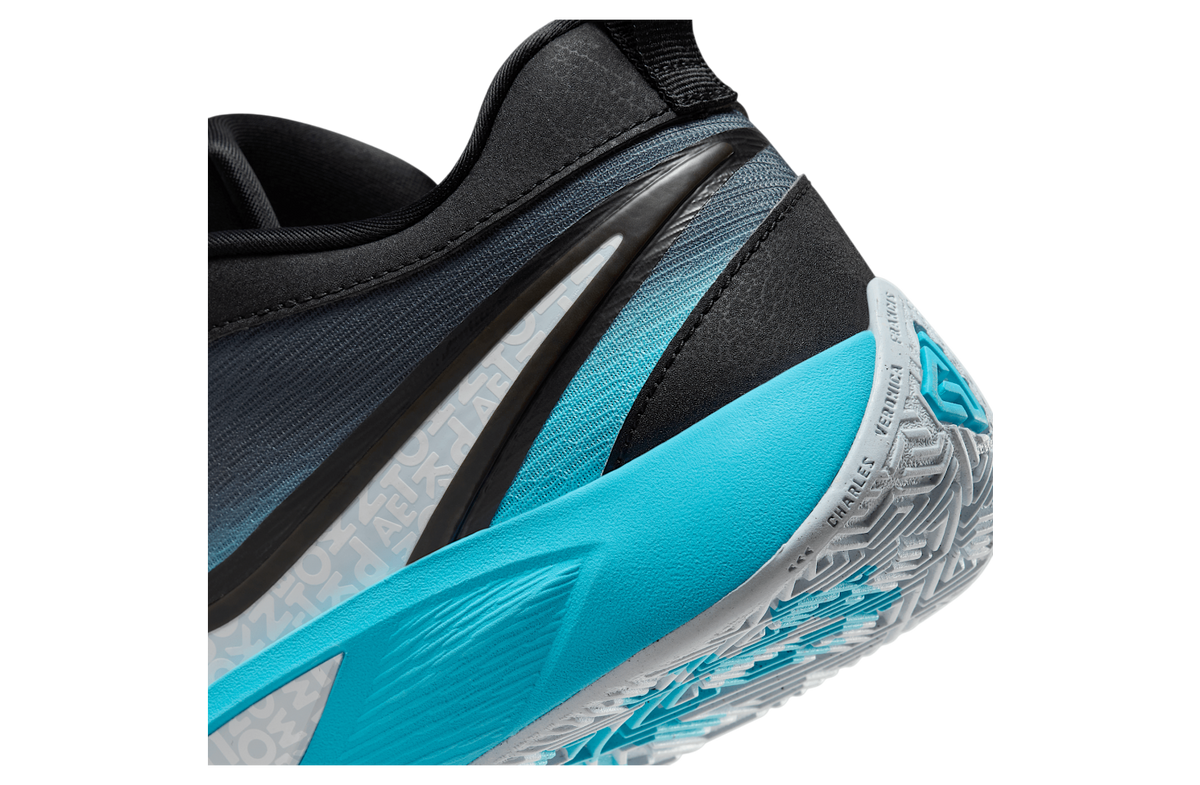 Nike Giannis Freak 6 Christmas GS Black / Blue Tint - Image 8
