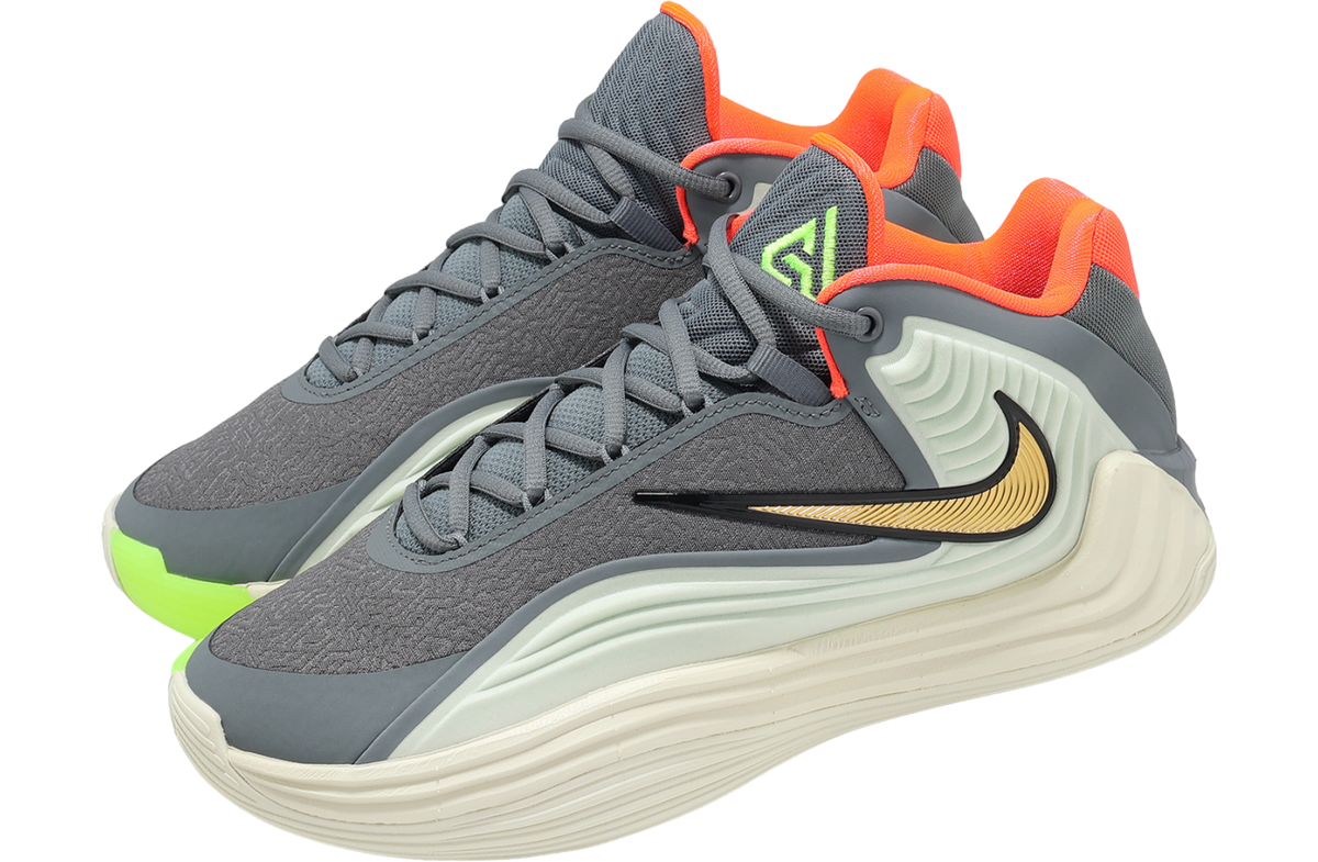 Nike Giannis Freak 7 EP Cool Grey / Yellow Gold - Image 7