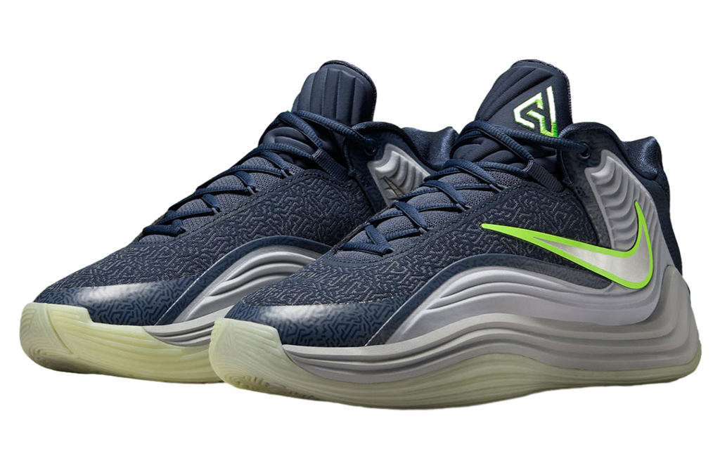 Nike Giannis Freak 7 Thunder Blue / Wolf Grey - Image 2