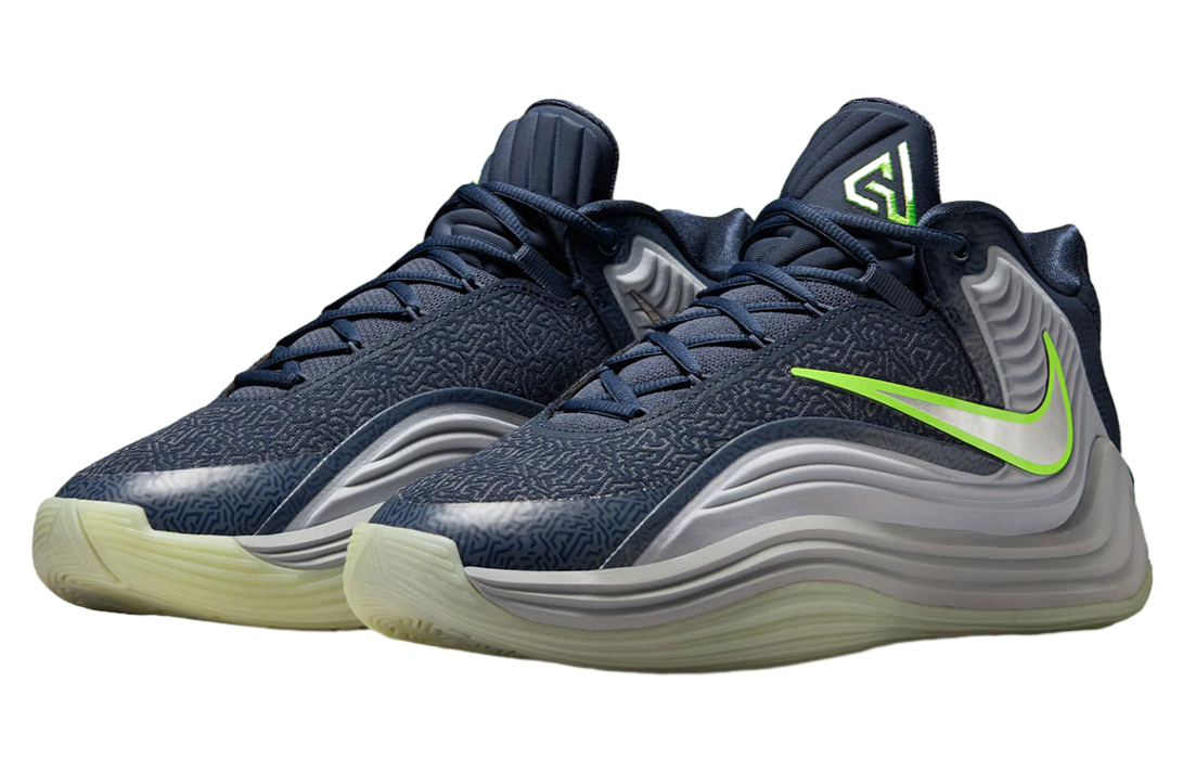 Nike Giannis Freak 7 Thunder Blue / Wolf Grey - Image 2
