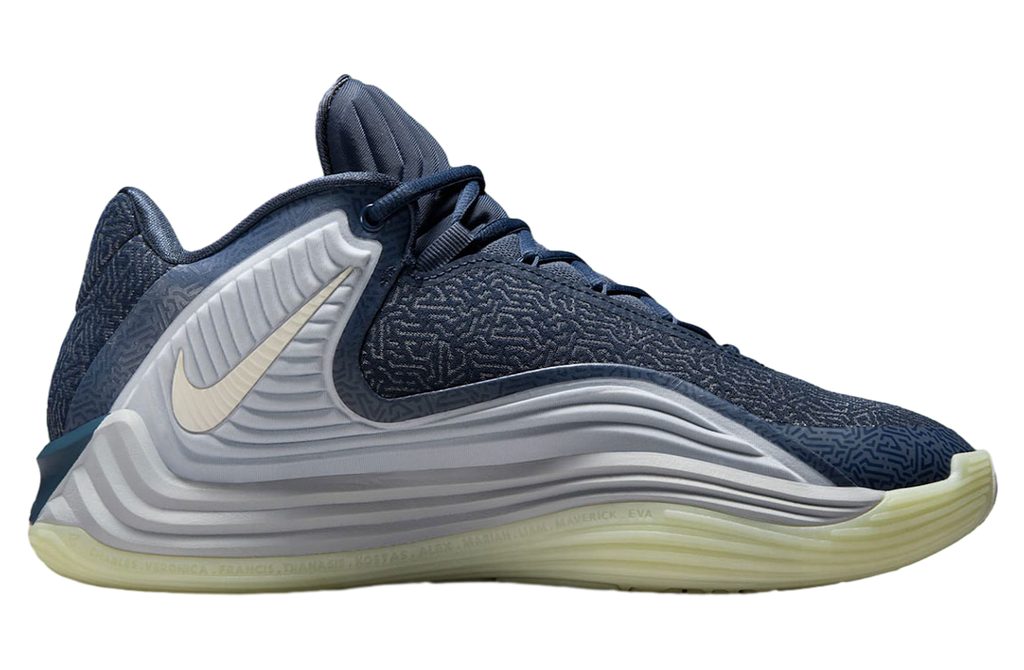 Nike Giannis Freak 7 Thunder Blue / Wolf Grey - Image 3