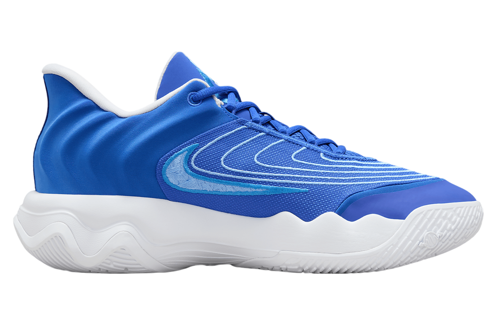 Nike Giannis Immortality 4 Blue Racer Blue / White - Image 3