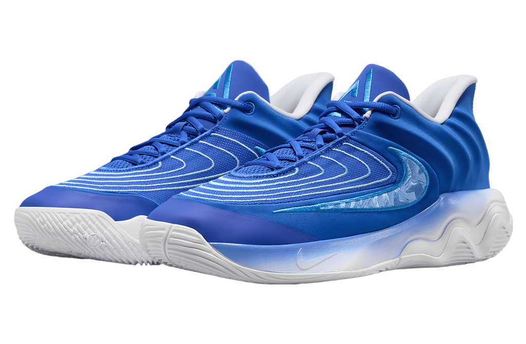 Nike Giannis Immortality 4 Blue Racer Blue / White - Image 5