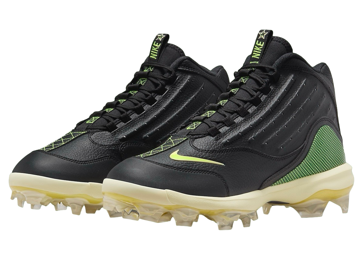 Nike Griffey 2 MCS Cleat Black Volt - Image 2