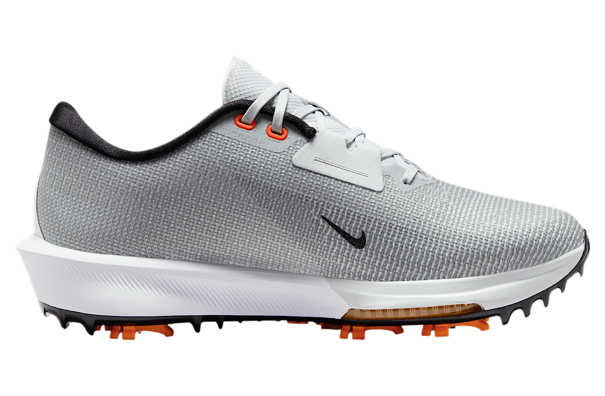 Nike Infinity Tour 2 Pure Platinum / White / Safety Orange - Image 3