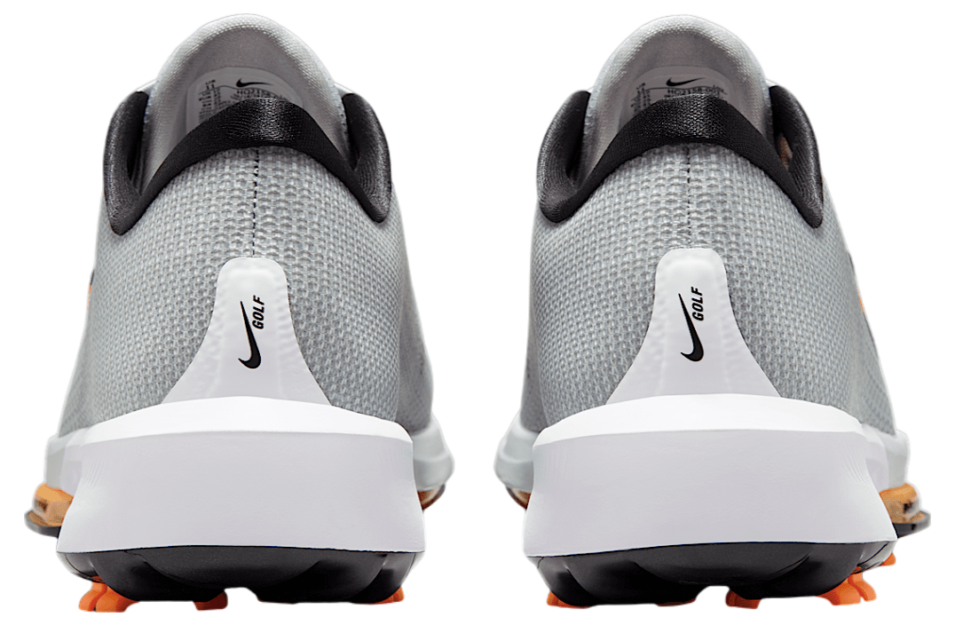 Nike Infinity Tour 2 Pure Platinum / White / Safety Orange - Image 6
