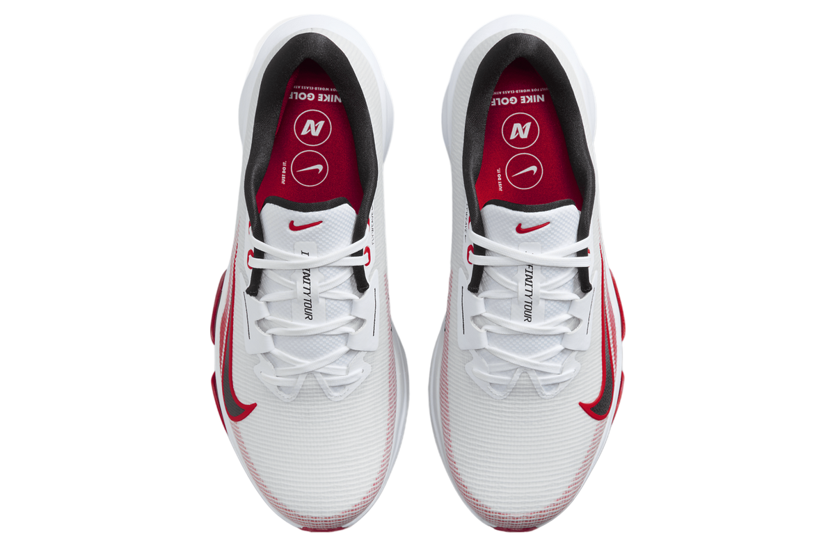 Nike Infinity Tour 2 White / University Red - Image 4