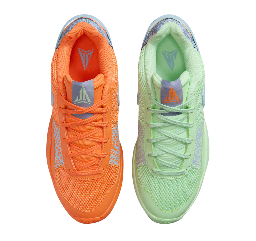 Nike Ja 1 Bright Mandarin Vapor Green - Image 4