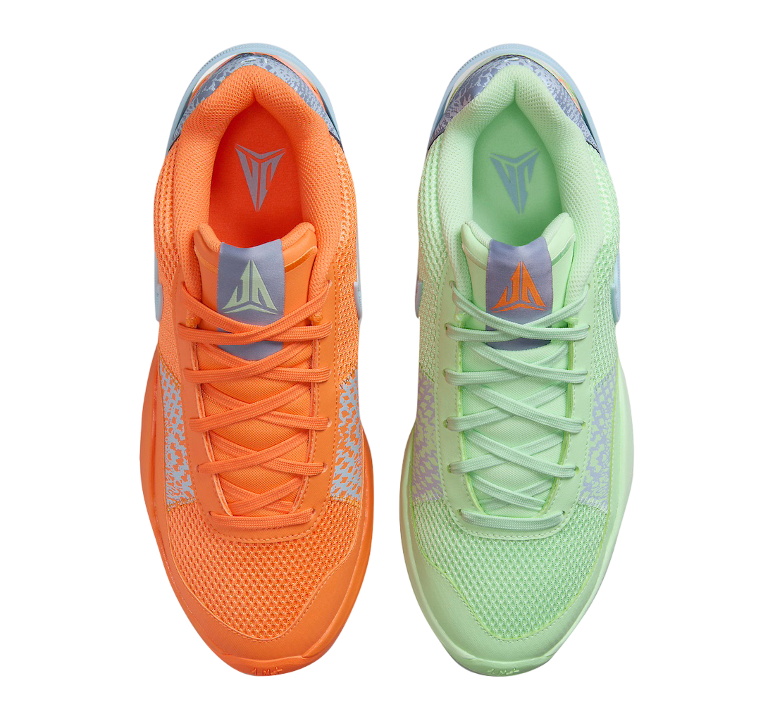 Nike Ja 1 Bright Mandarin Vapor Green - Image 4